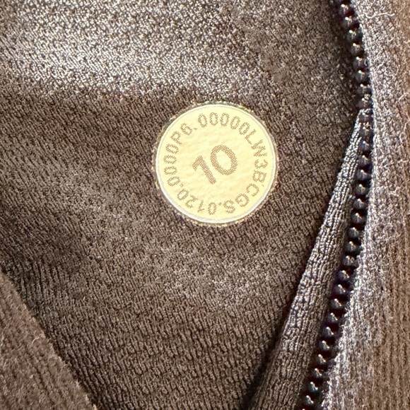 lululemon Runderful Long Sleeve Shirt Black size 10 - Picture 8 of 9